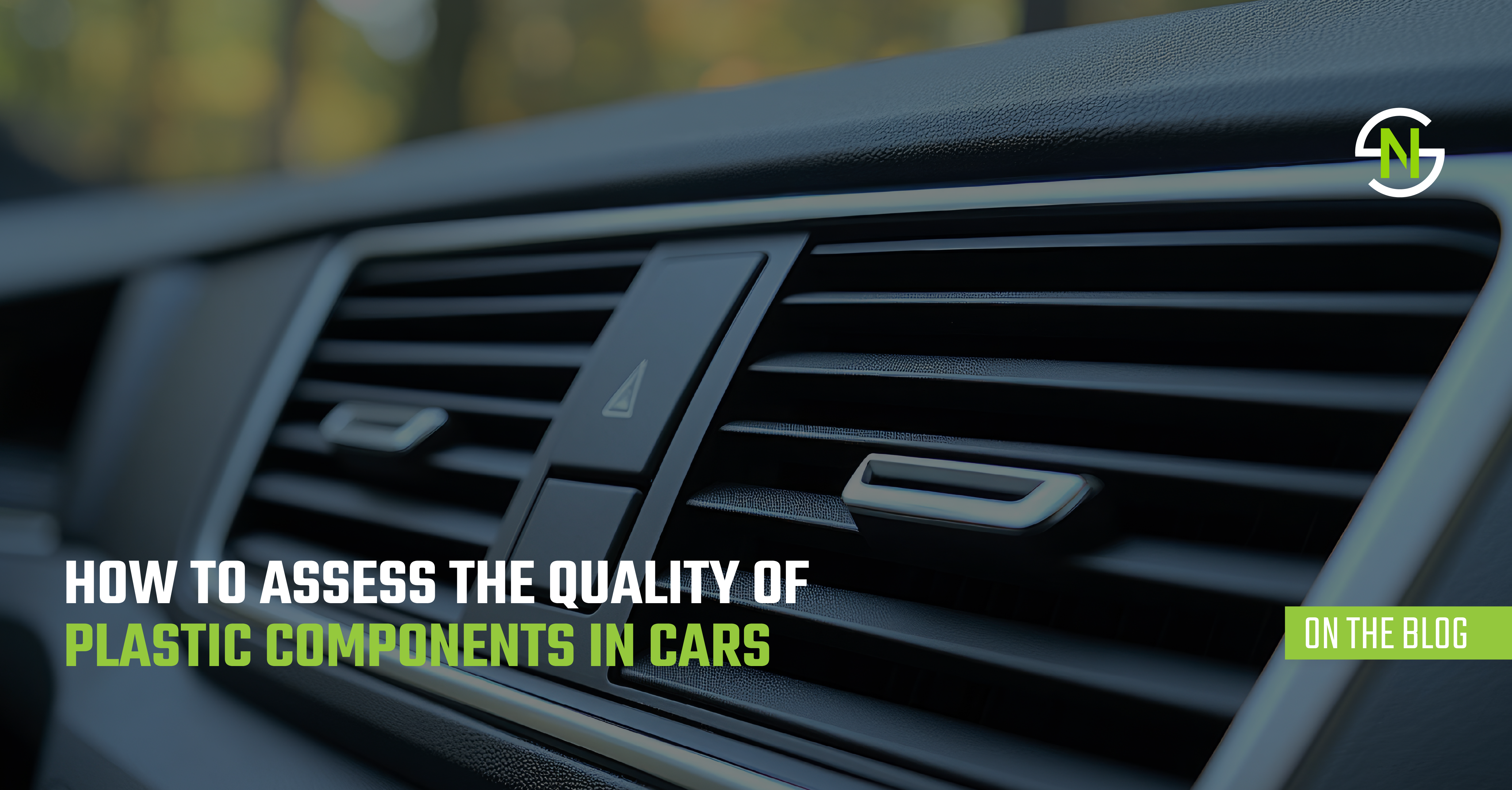 plastic components in cars